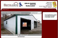 steel garage building