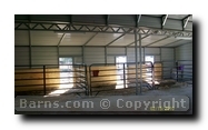 metal barn stalls